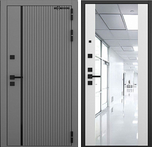 Товар Дверь BrandDoors Пиано S Антрацит Силк DIS007149